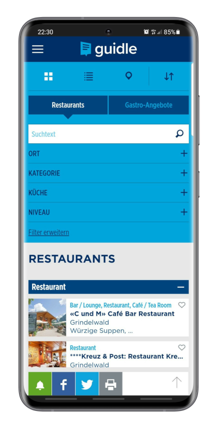 An efficient middleman between advertisers and consumers.
